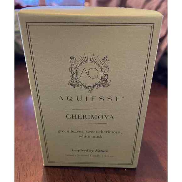 Aquiesse Cherimoya Luxury Scented Candle - 6.5 oz new in box - Picture 1 of 3